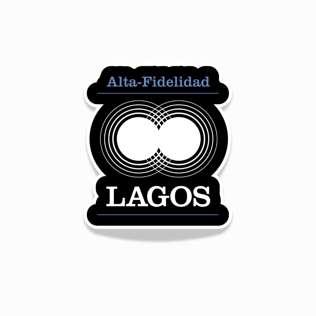 Lagos Sticker model Alta Fidelidad
